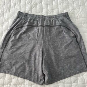 Lululemon Gray Athletic 7” inseam Shorts